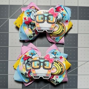 Hair bows (back to school)